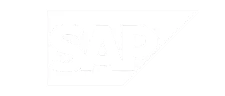 SAP White Logo